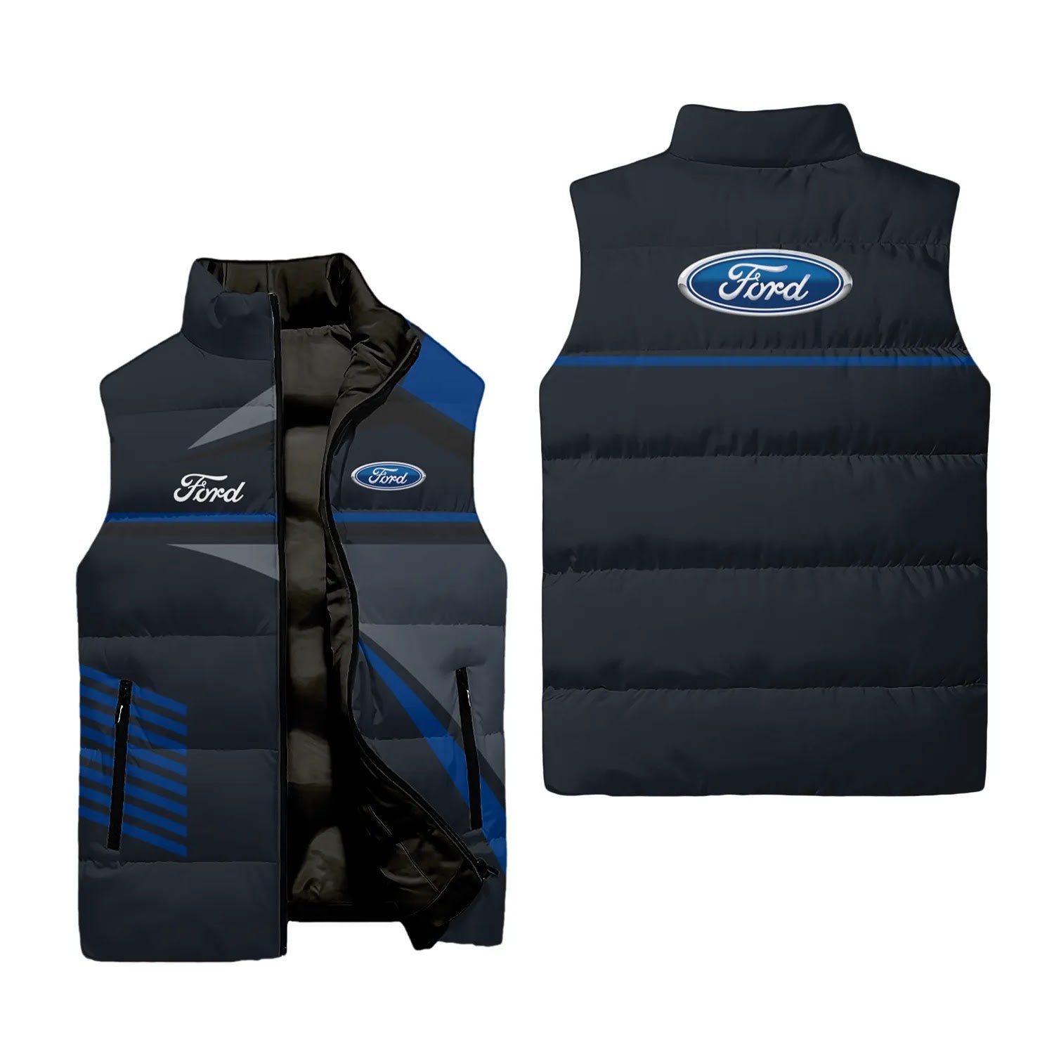 Ford Sleeveless Puffer Jacket SC067