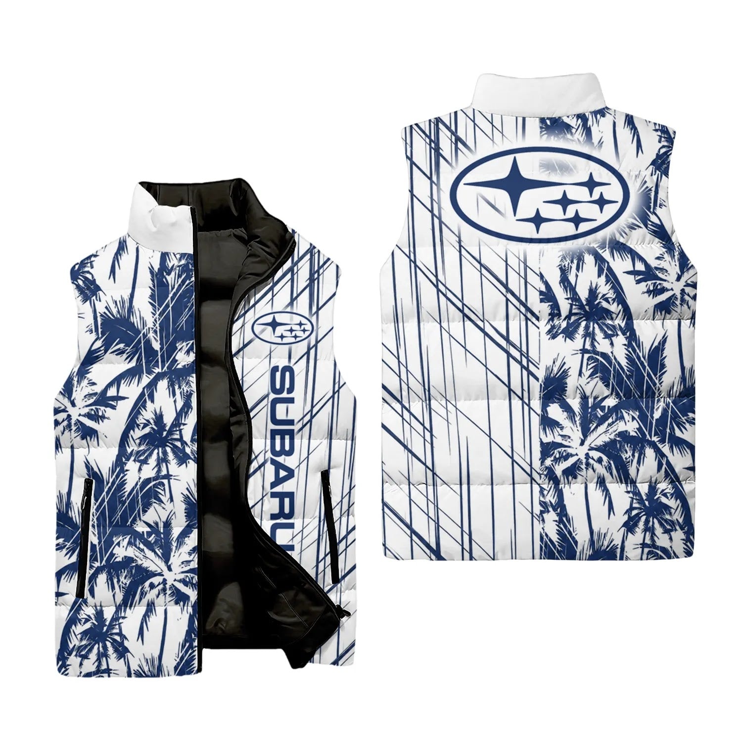 Subaru Sleeveless Puffer Jacket SHW041