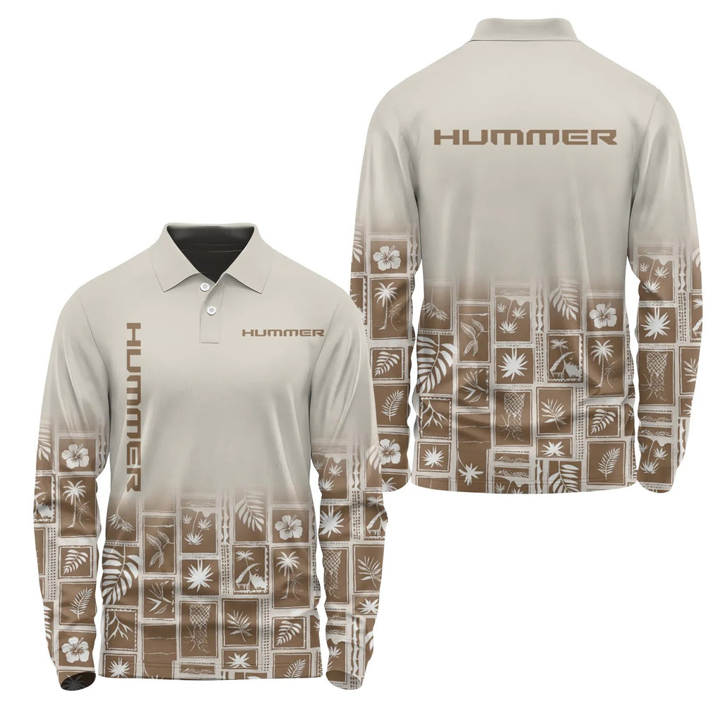 Hummer Long Sleeve Polo SHW067