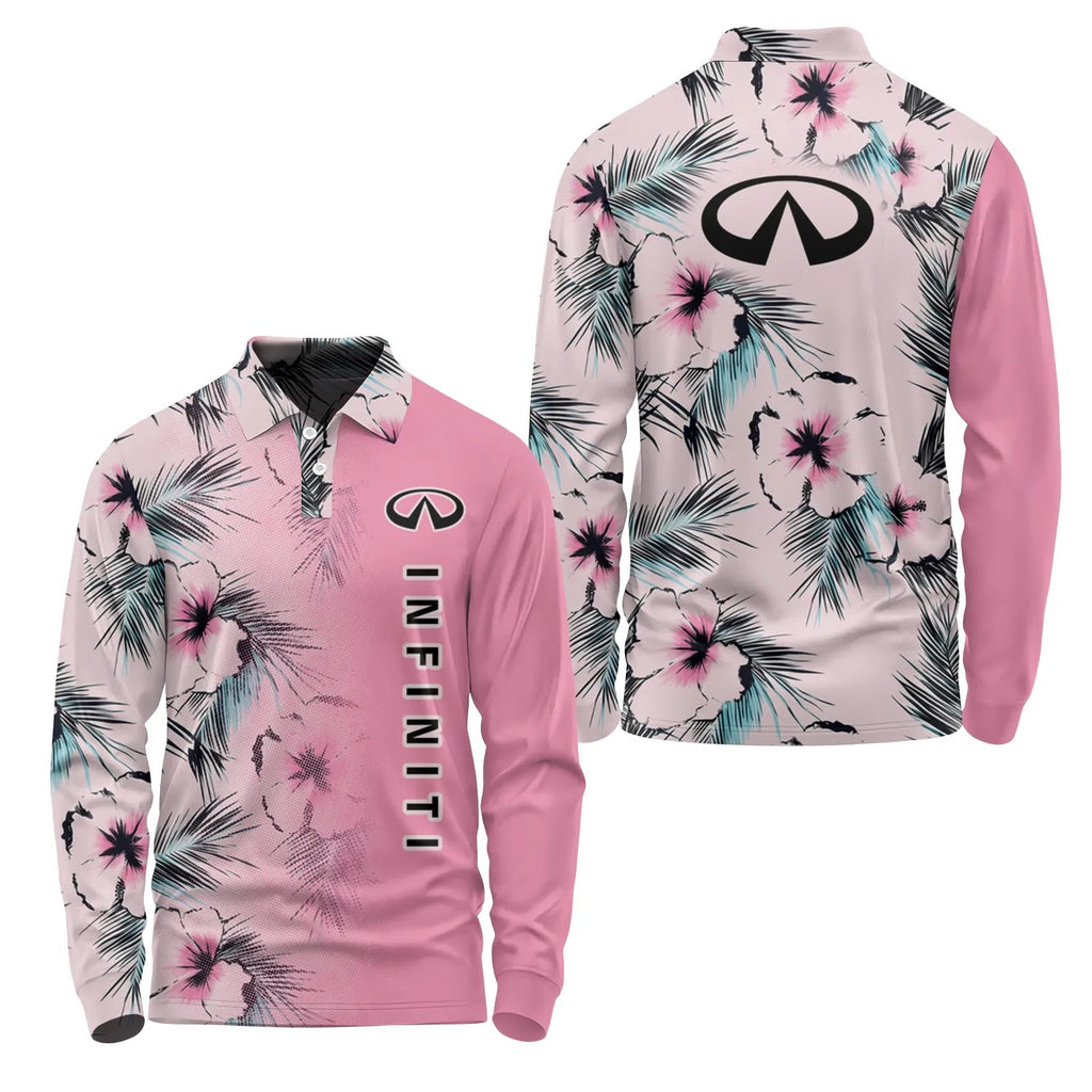 Infiniti Long Sleeve Polo SHW056