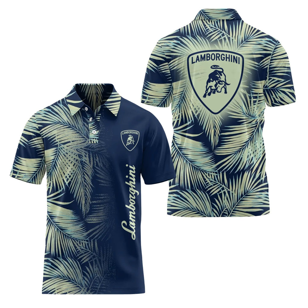Lamborghini Short Sleeve Polo SHW003