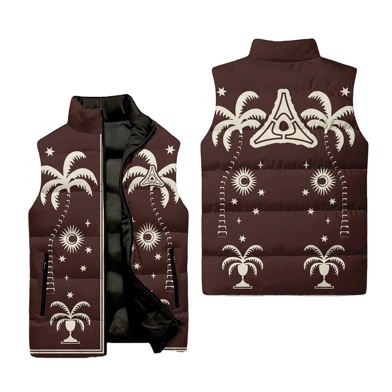 Dodge Sleeveless Puffer Jacket SHW066