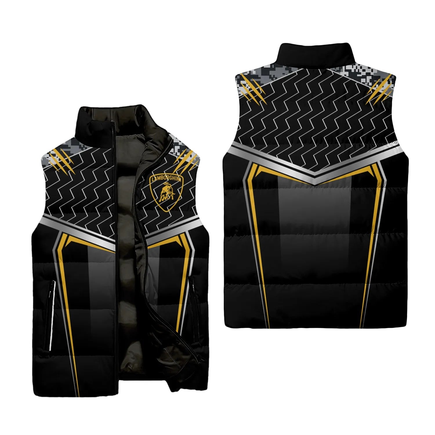 Lamborghini Sleeveless Puffer Jacket SC115