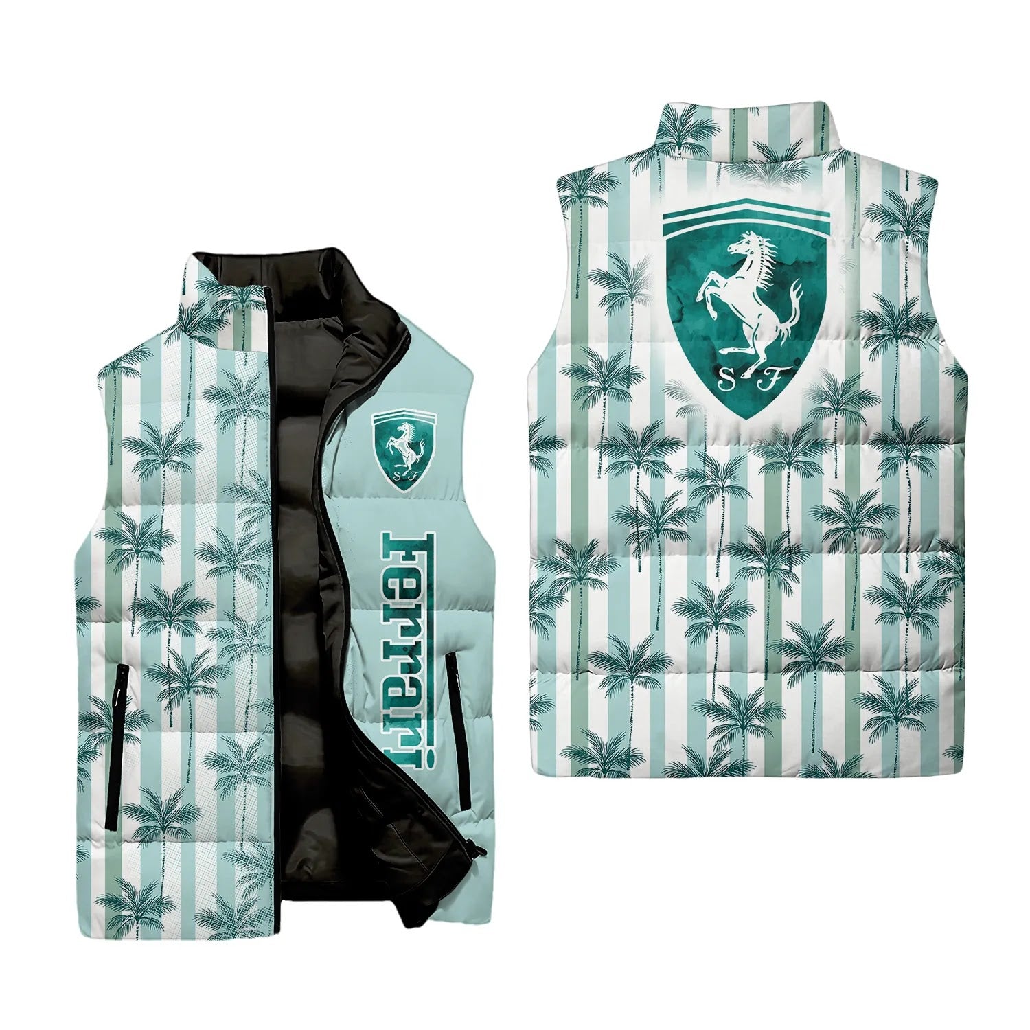 Ferrari Sleeveless Puffer Jacket SHW028