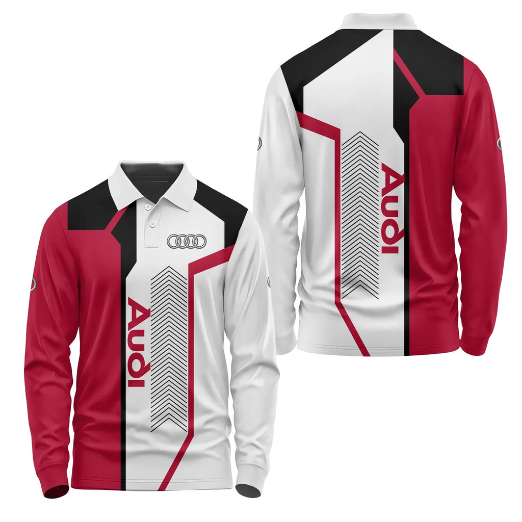 Audi Long Sleeve Polo SC065