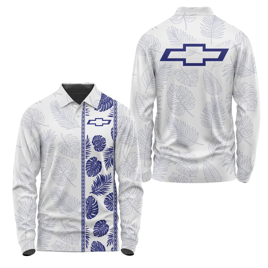Chevrolet Long Sleeve Polo SHW023