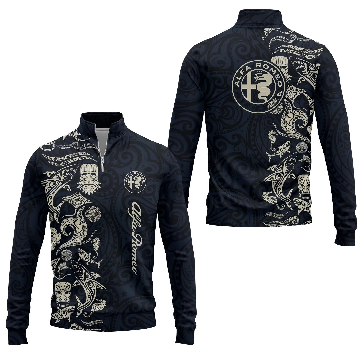 Alfa Romeo Quarter-zip Pullover SHW033