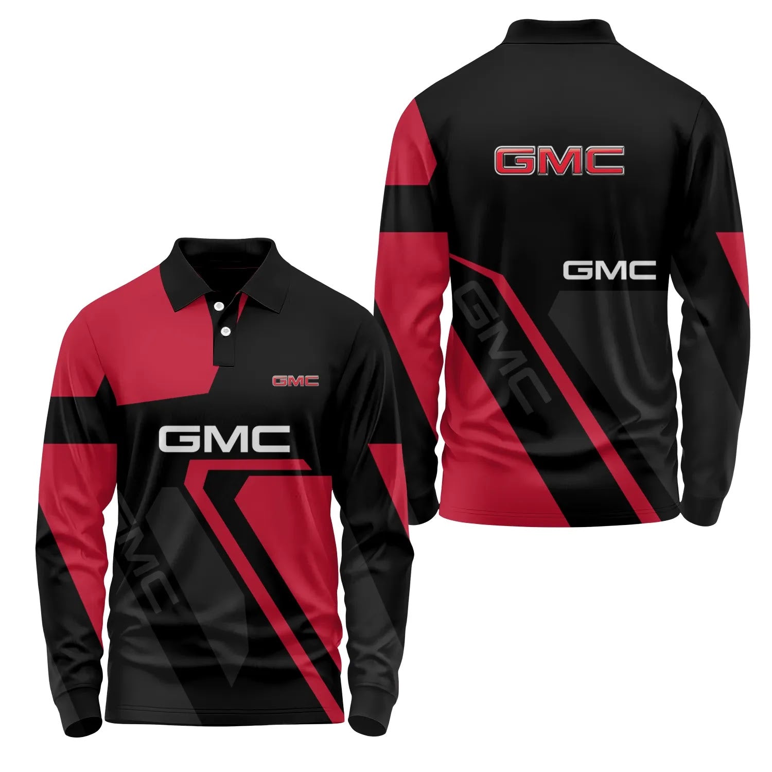 GMC Long Sleeve Polo SC117