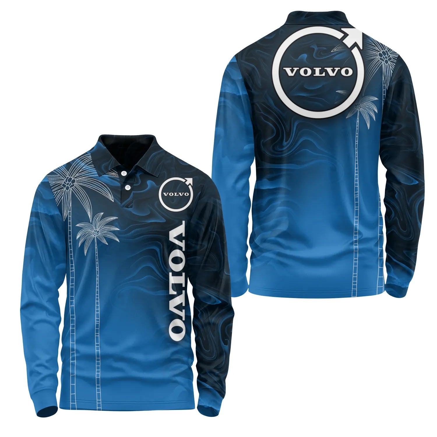 Volvo Long Sleeve Polo SHW070