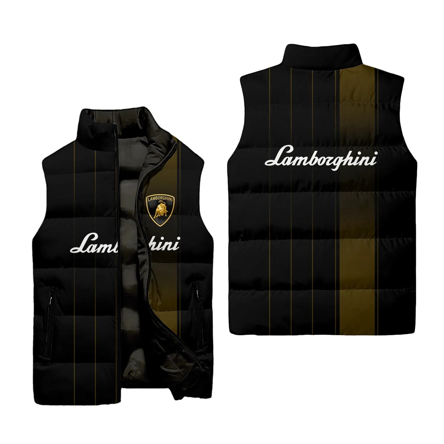 Lamborghini Sleeveless Puffer Jacket SC068