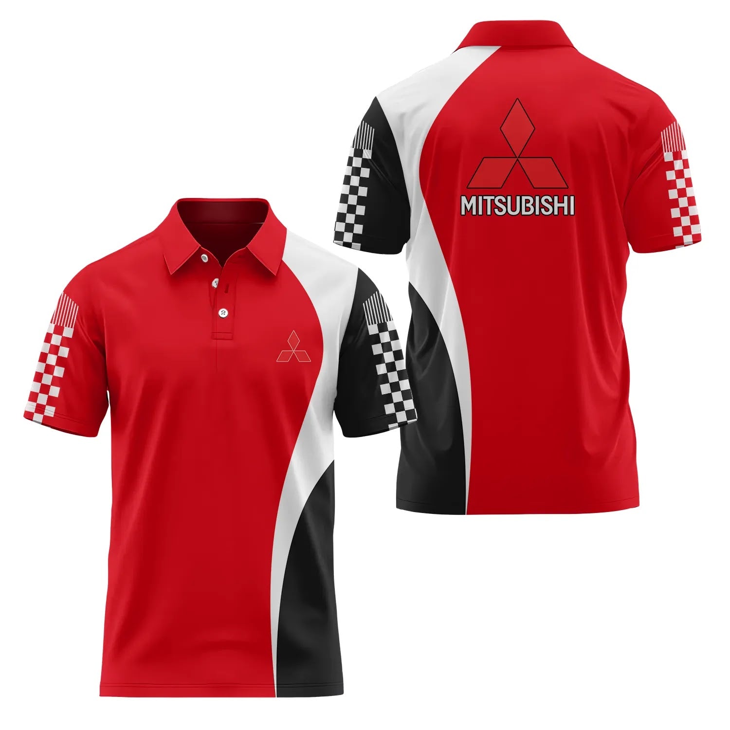 Mitsubishi Short Sleeve Polo SC073