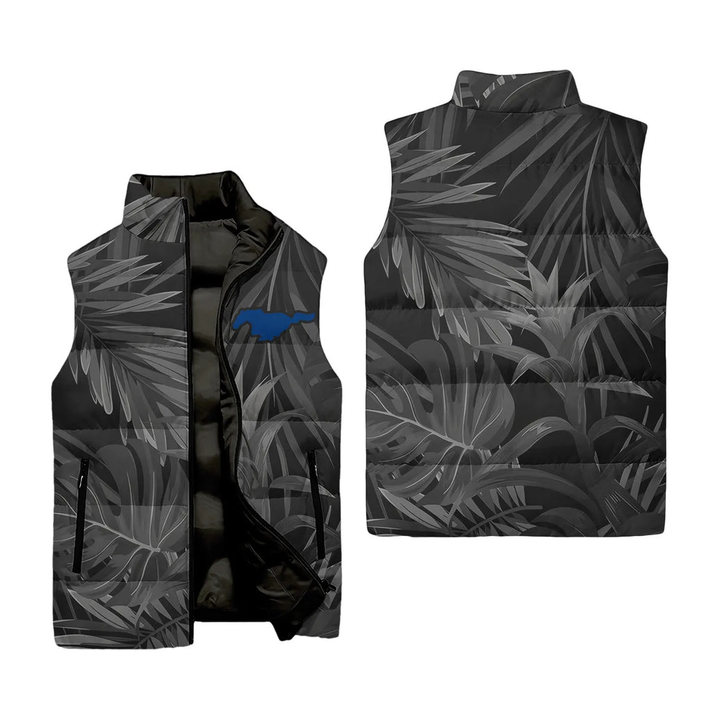 Ford Mustang Sleeveless Puffer Jacket SC111