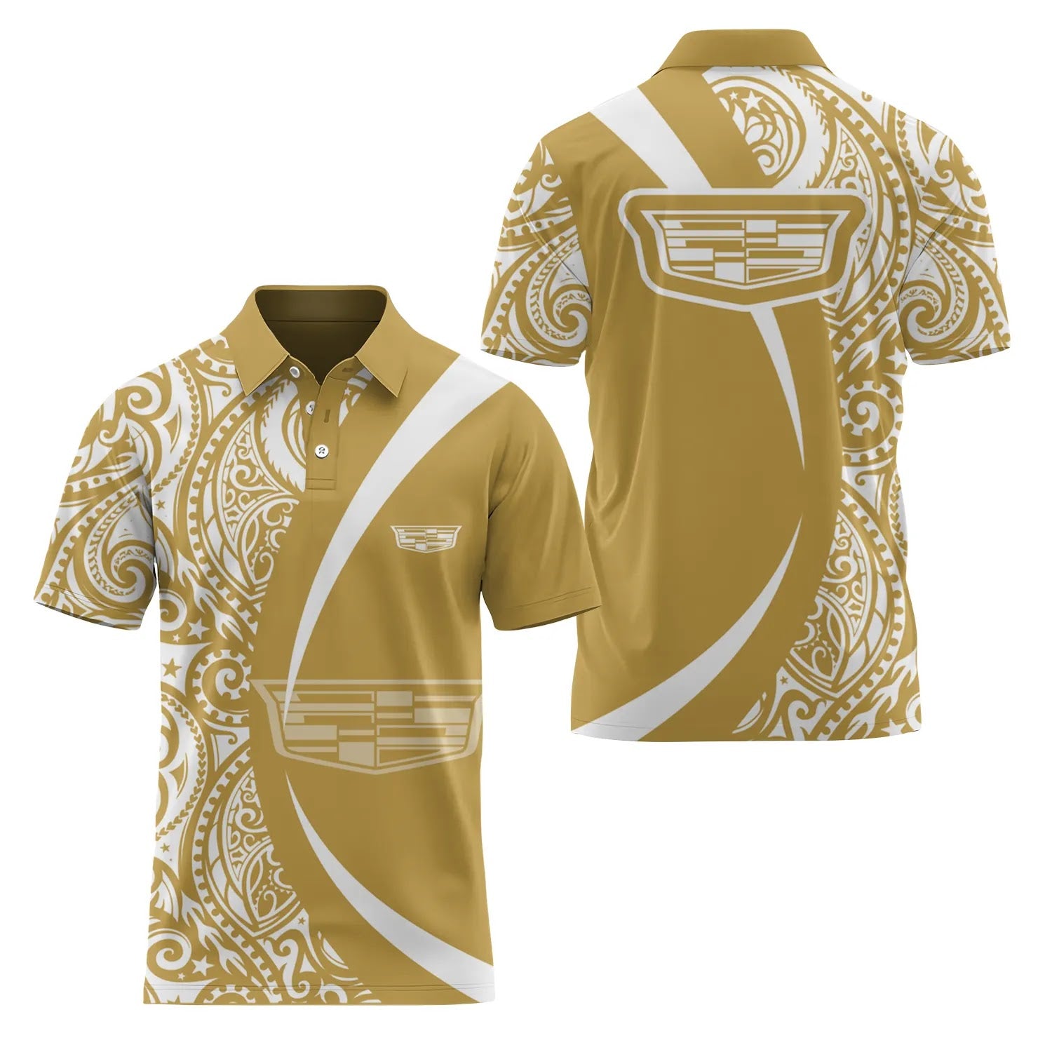 Cadillac Short Sleeve Polo SHW072