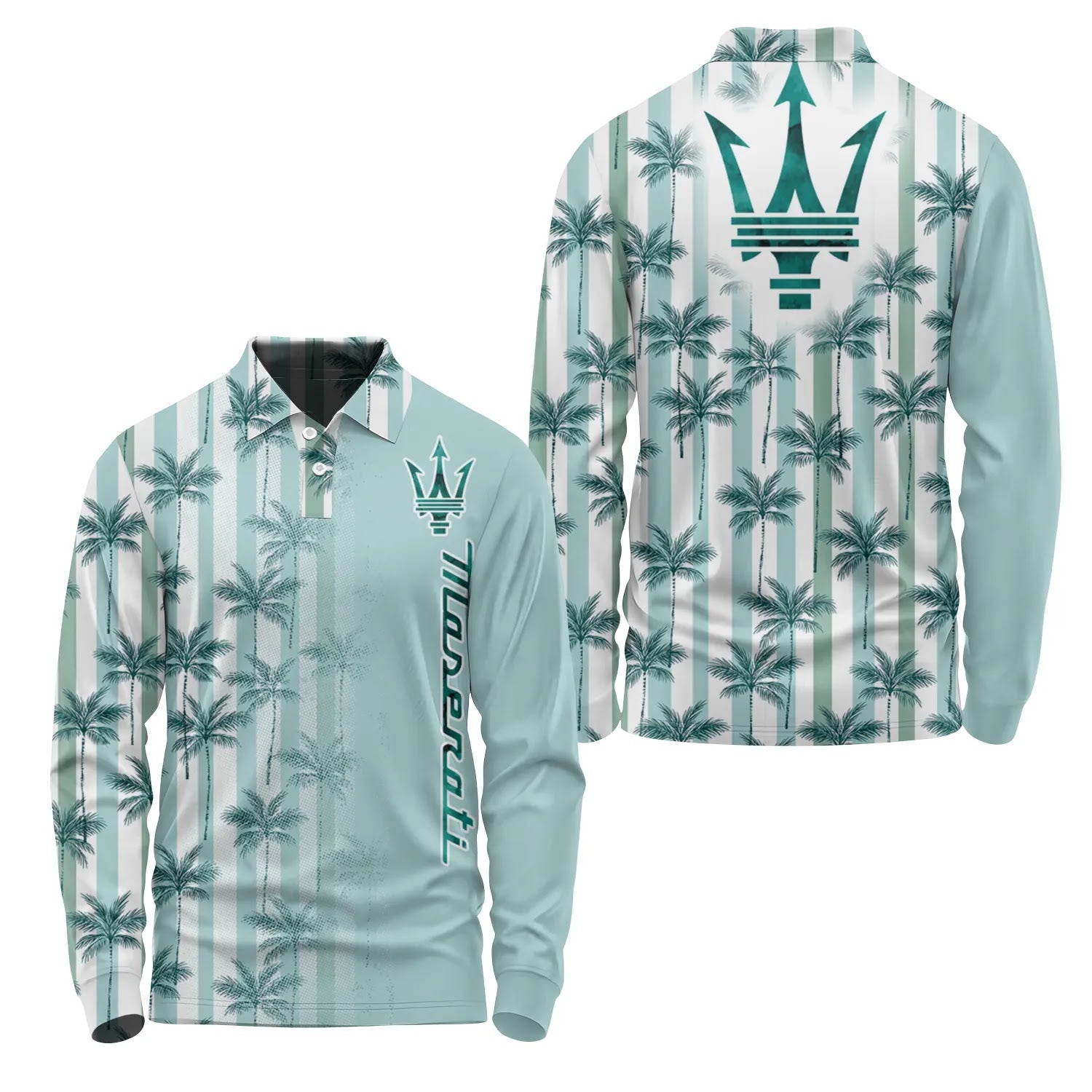 Maserati Long Sleeve Polo SHW028