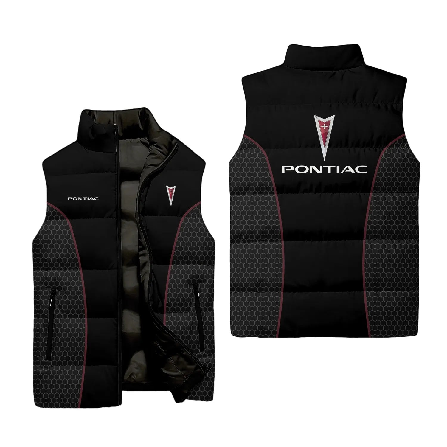 Pontiac Sleeveless Puffer Jacket SC072