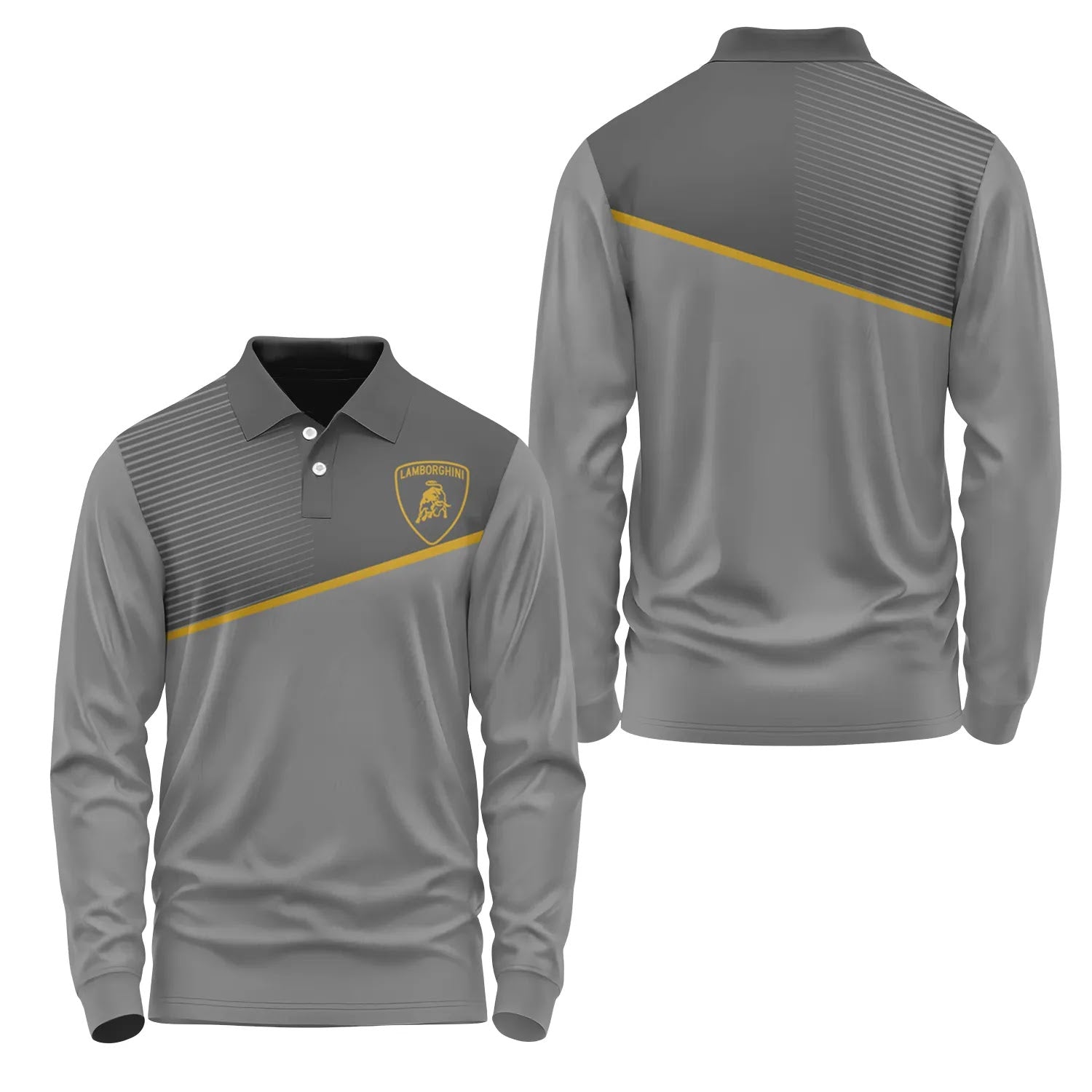 Lamborghini Long Sleeve Polo SC116