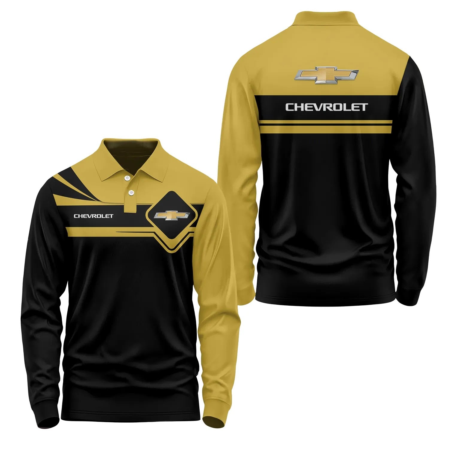 Chevrolet Long Sleeve Polo SC066