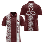 Mitsubishi Short Sleeve Polo SHW042