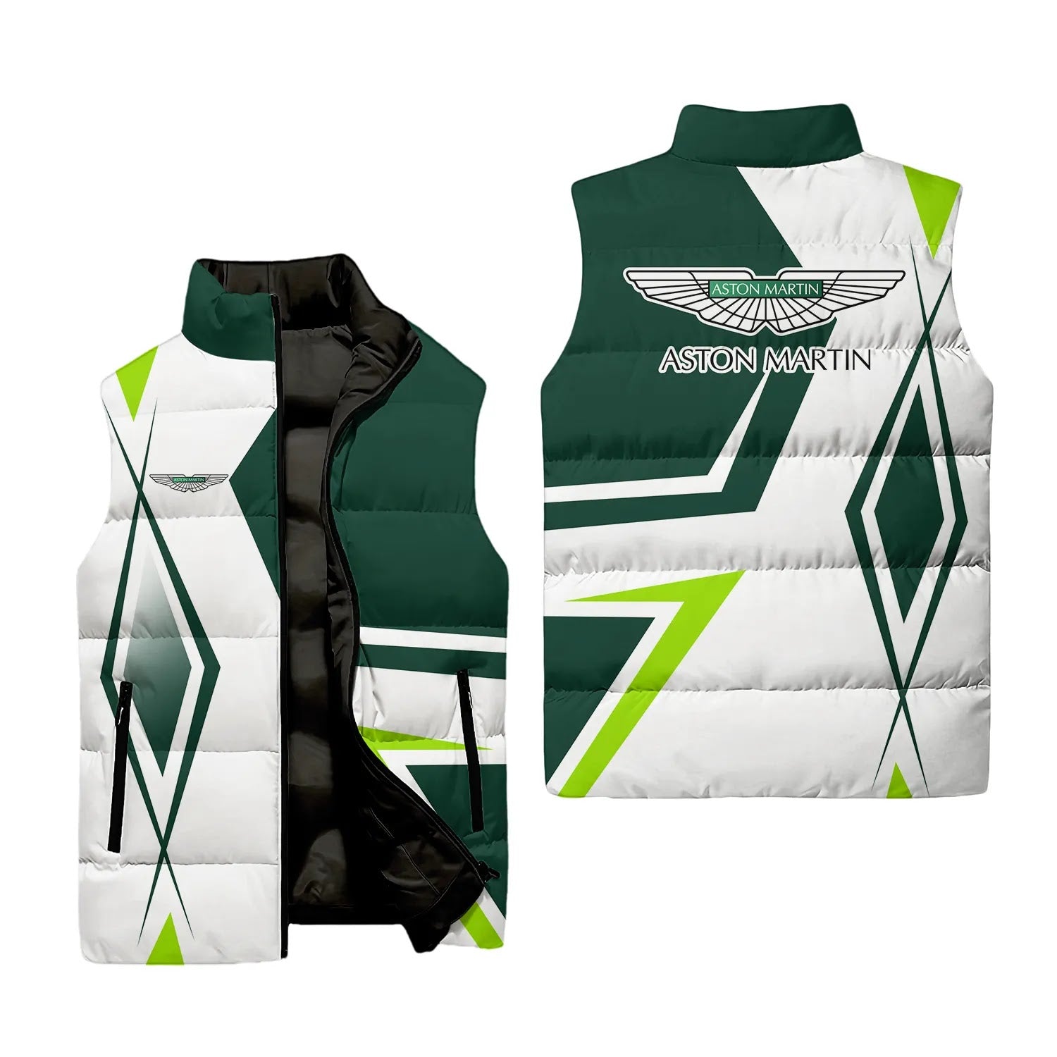 Aston Martin Sleeveless Puffer Jacket SC080