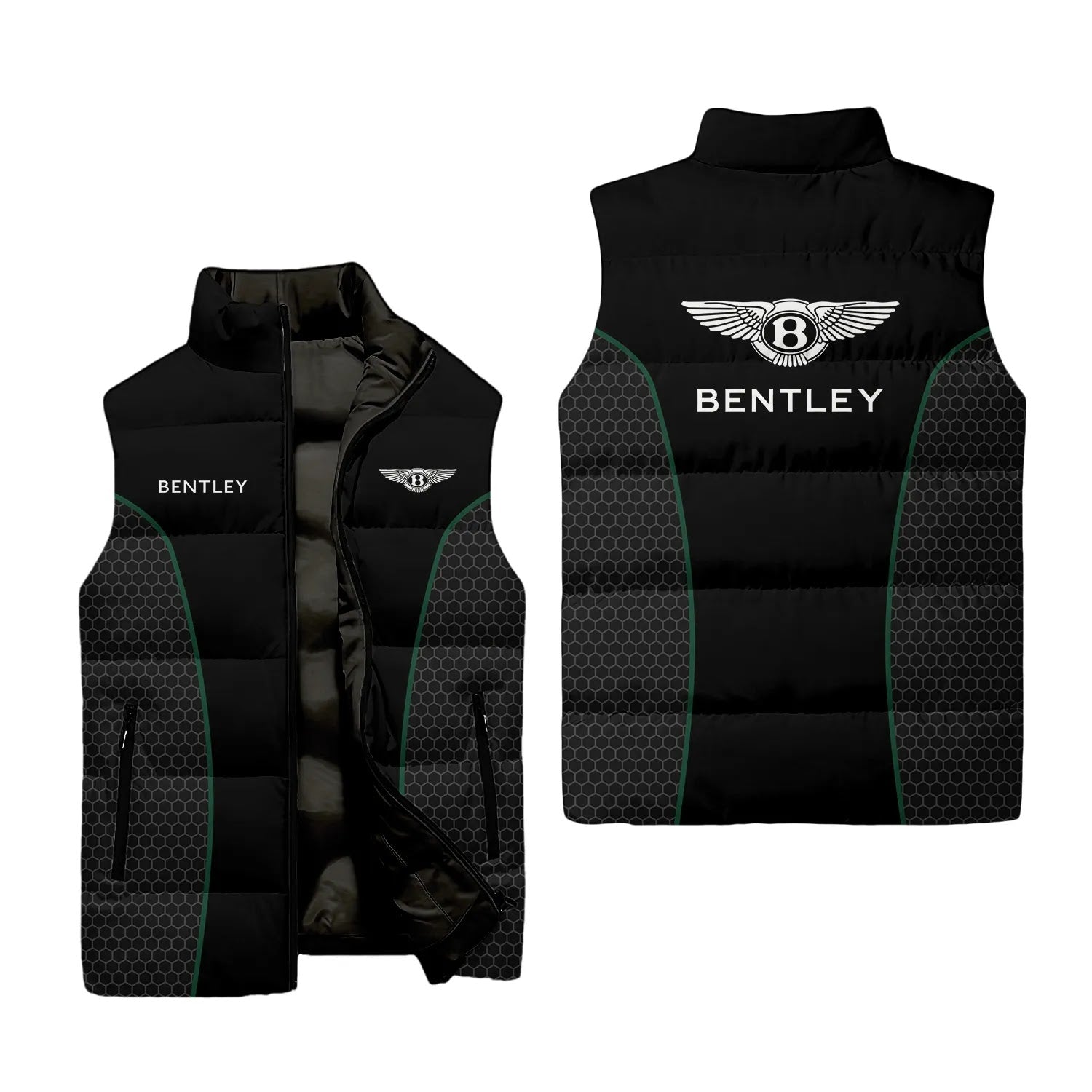 Bentley Sleeveless Puffer Jacket SC072