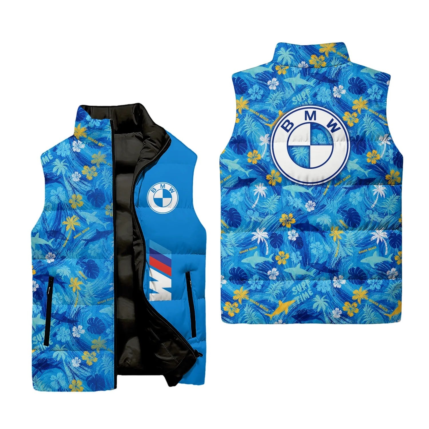 BMW Sleeveless Puffer Jacket SHW027