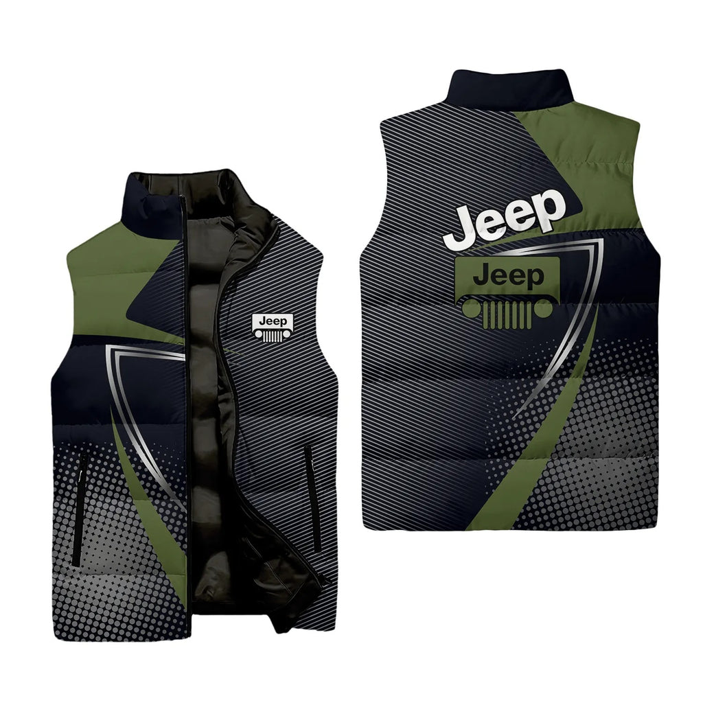 Jeep Sleeveless Puffer Jacket SC059