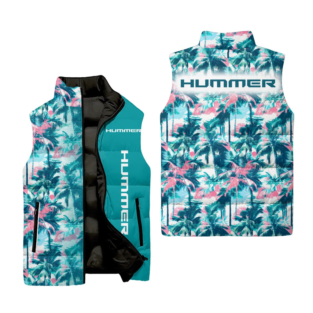 Hummer Sleeveless Puffer Jacket SHW061