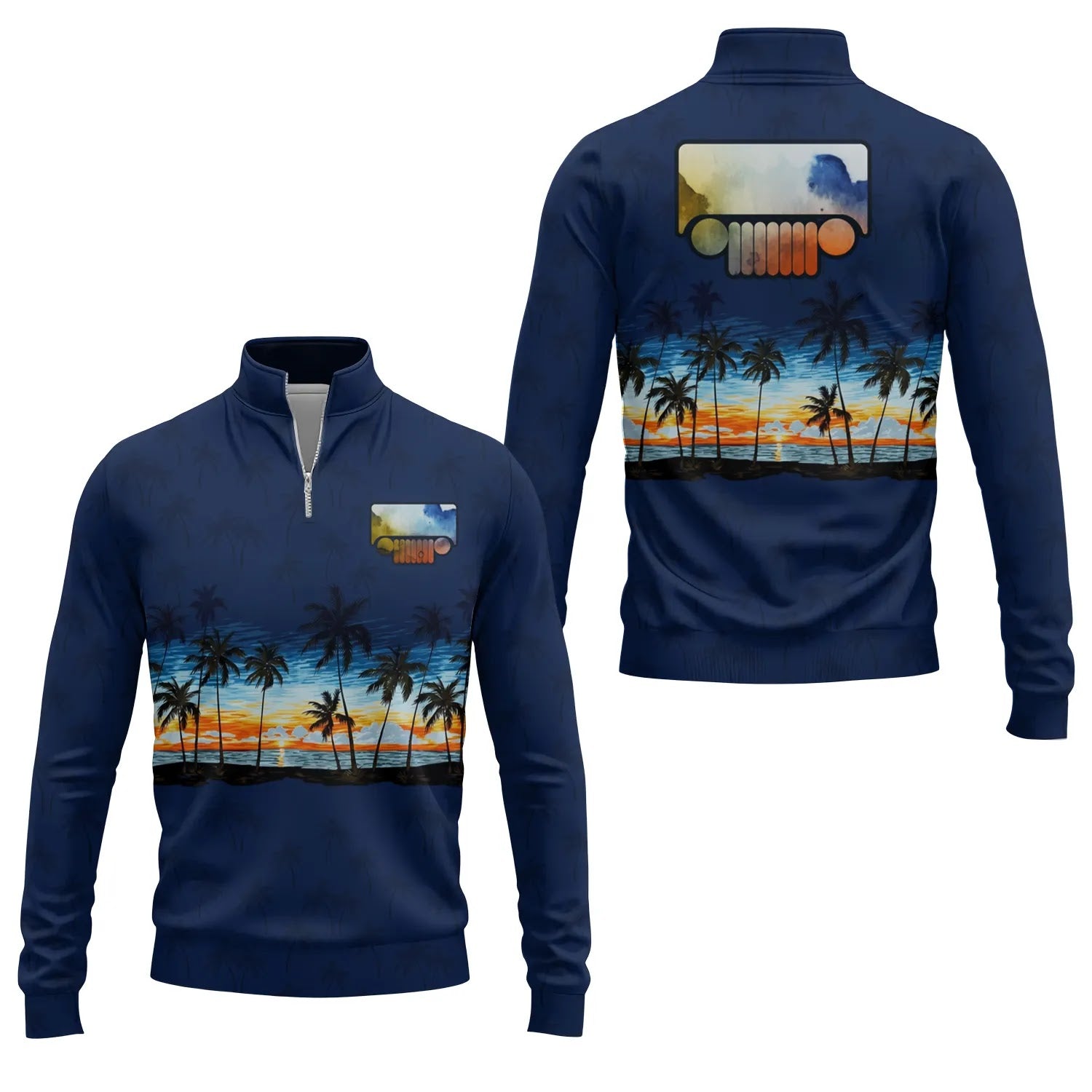 Jeep Quarter-zip Pullover SHW017