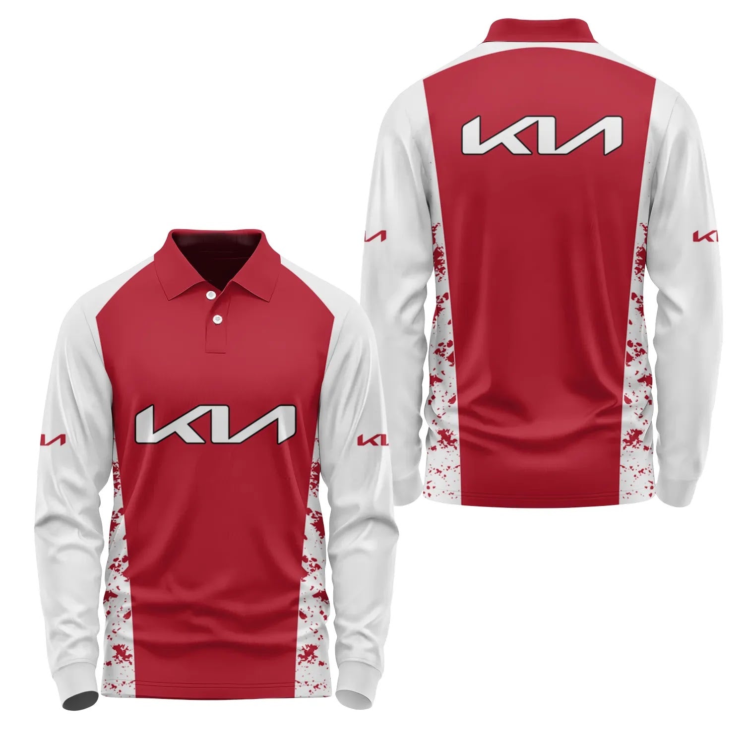 Kia Long Sleeve Polo SC089