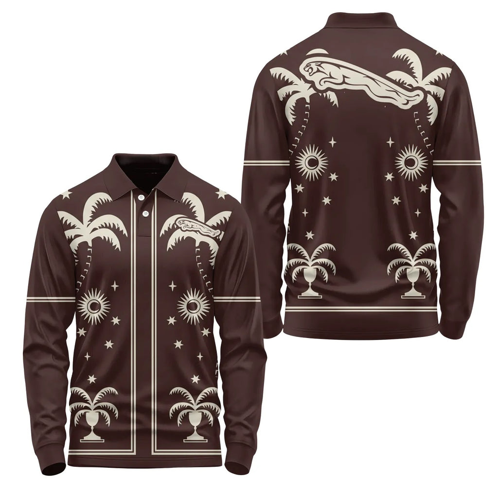 Jaguar Long Sleeve Polo SHW066