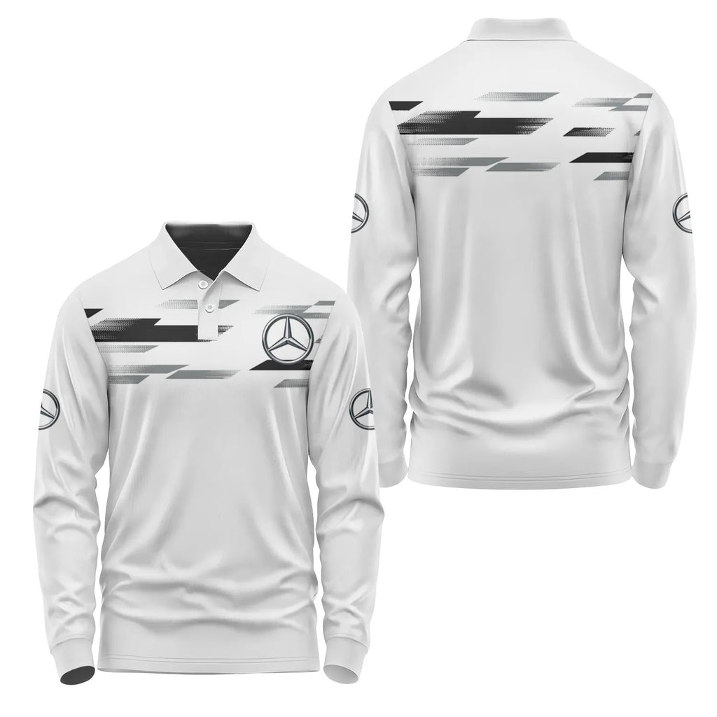 Mercedes-Benz Long Sleeve Polo SC100-2