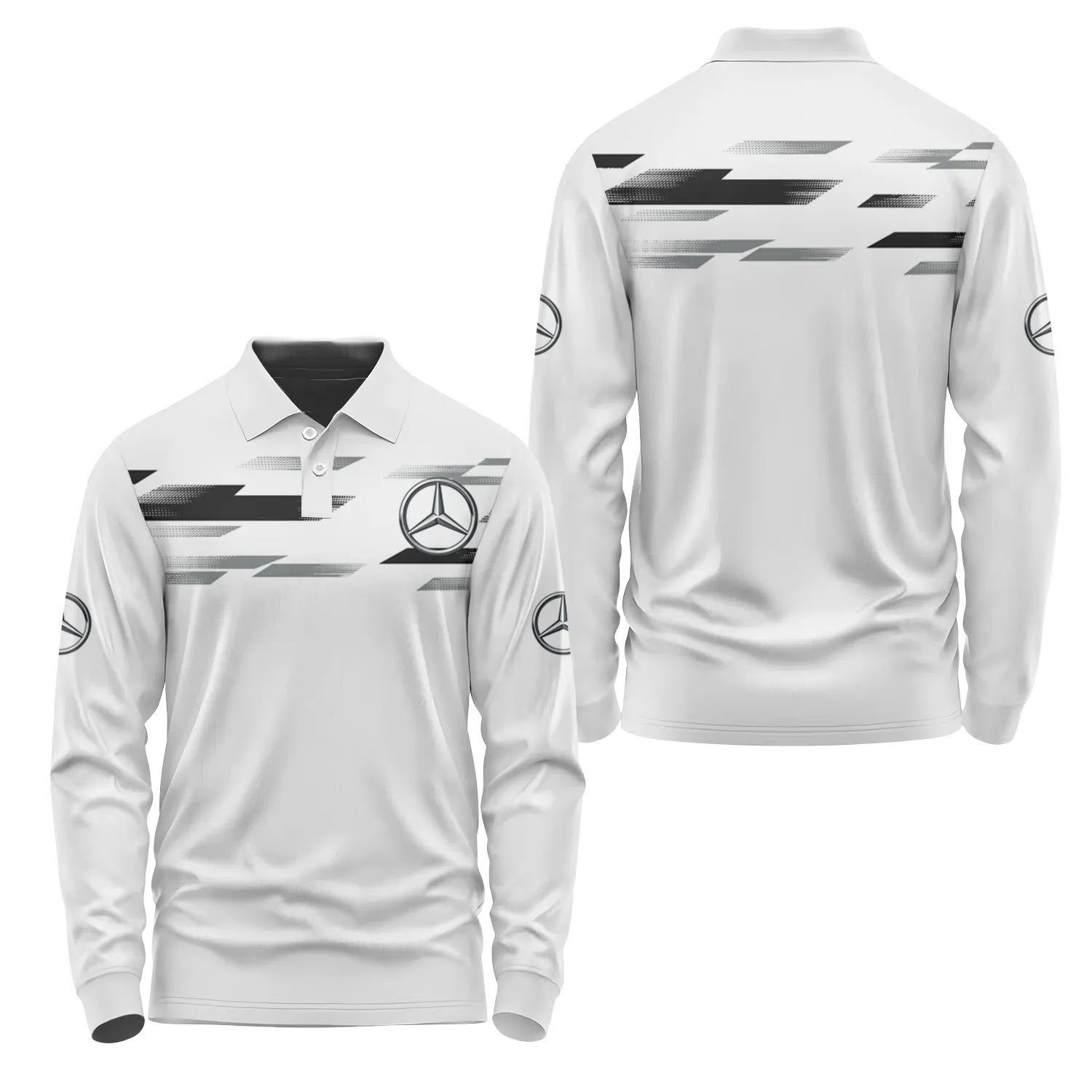Mercedes-Benz Long Sleeve Polo SC100-2