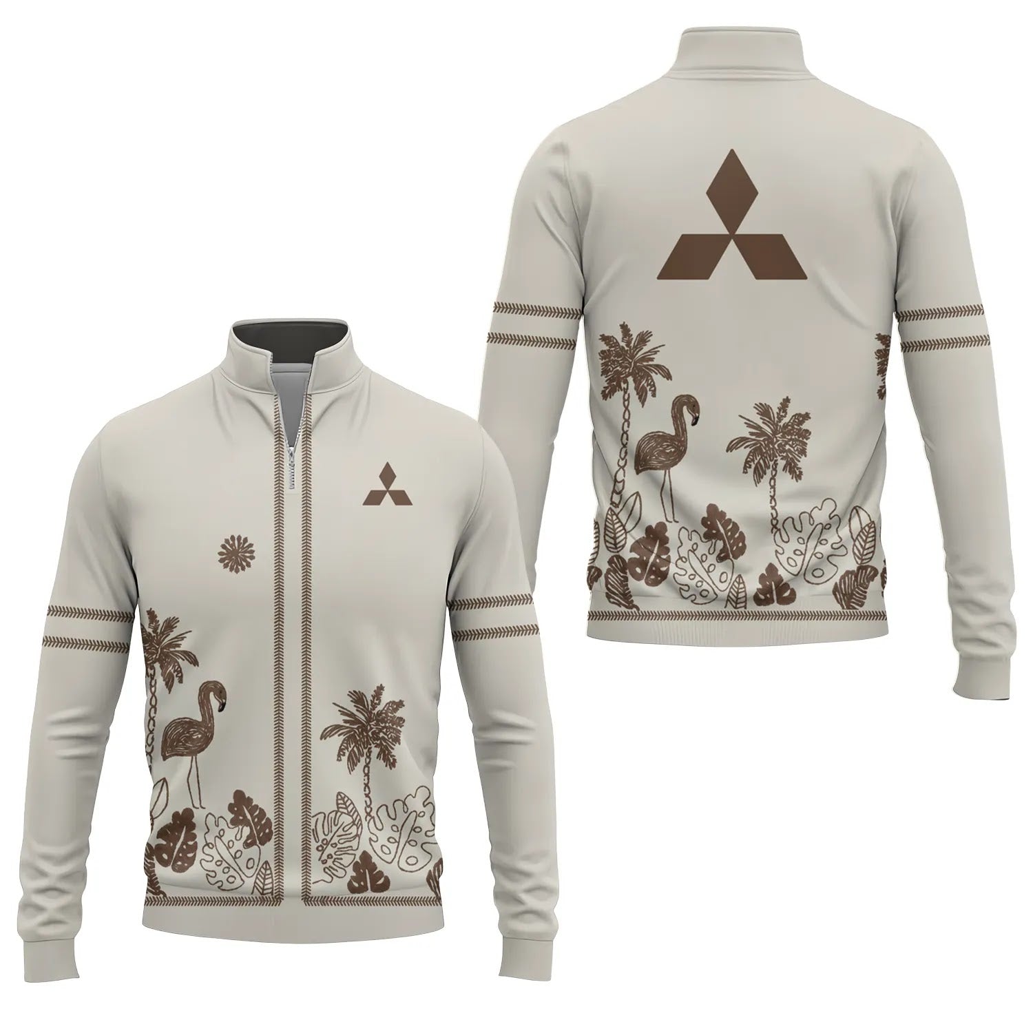 Mitsubishi Quarter-zip Pullover SHW044