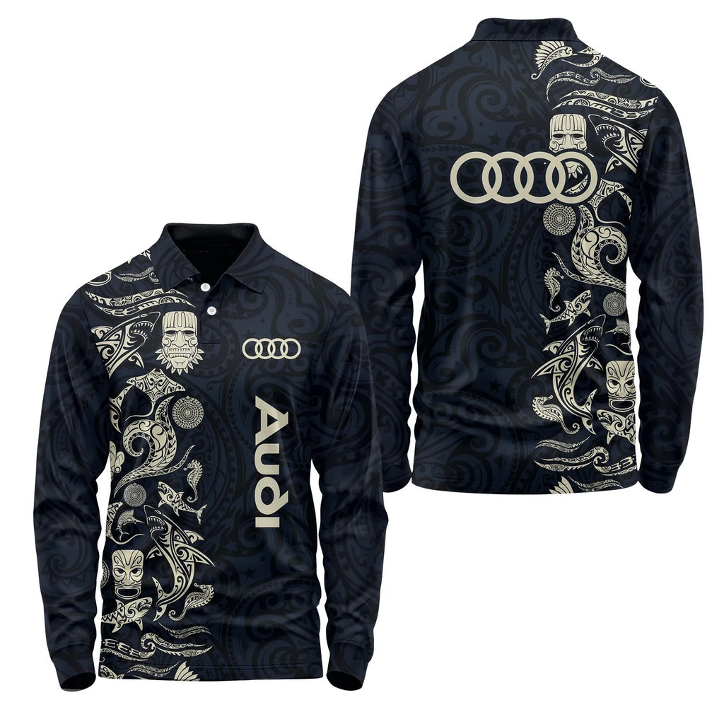 Audi Long Sleeve Polo SHW033