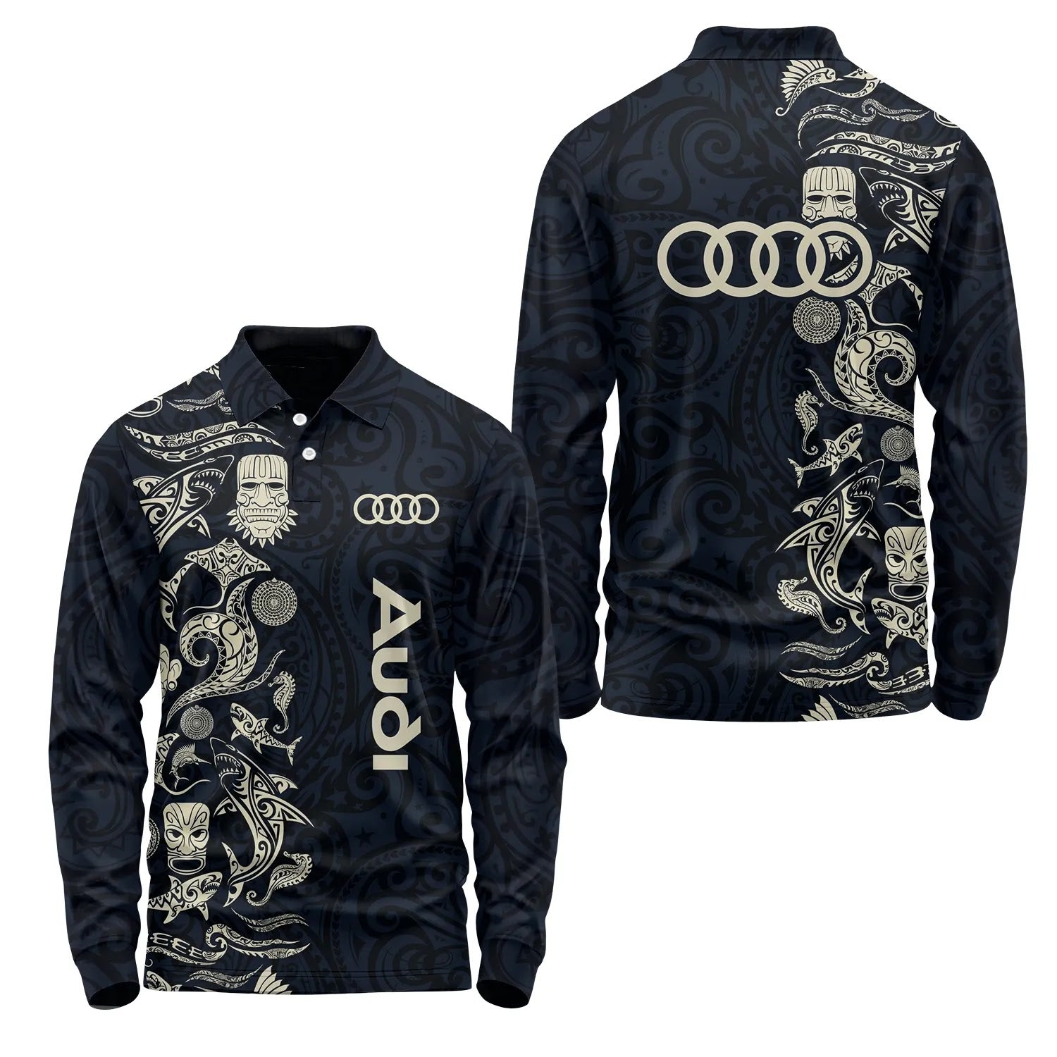 Audi Long Sleeve Polo SHW033