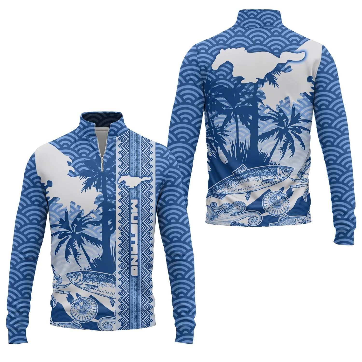Ford Mustang Quarter-zip Pullover SHW038