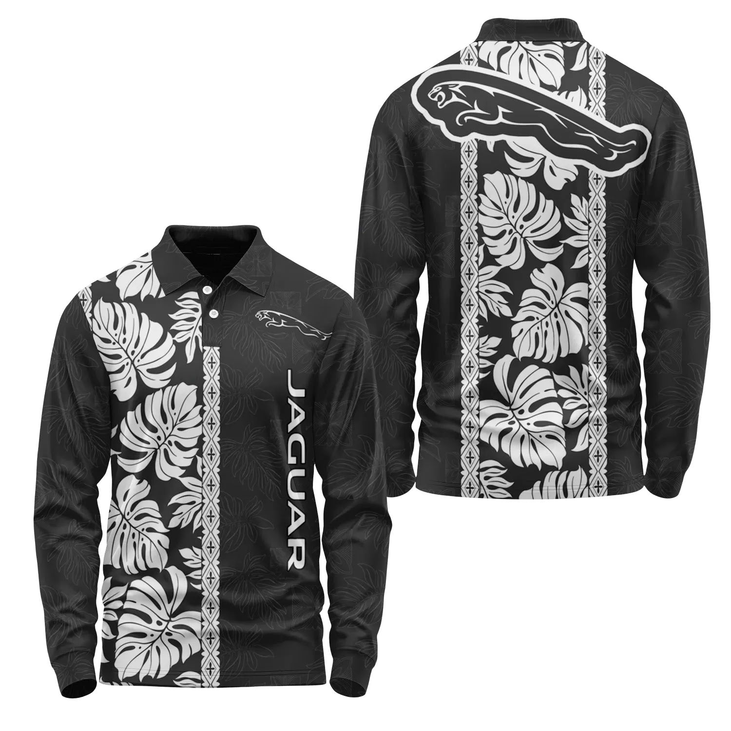 Jaguar Long Sleeve Polo SHW046