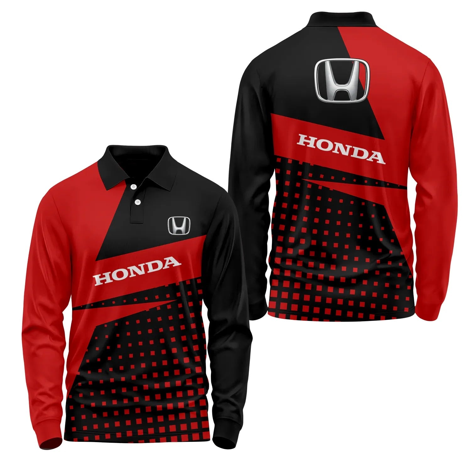 Honda Long Sleeve Polo SC083
