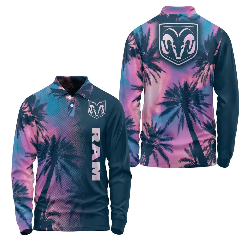 Ram Long Sleeve Polo SHW030