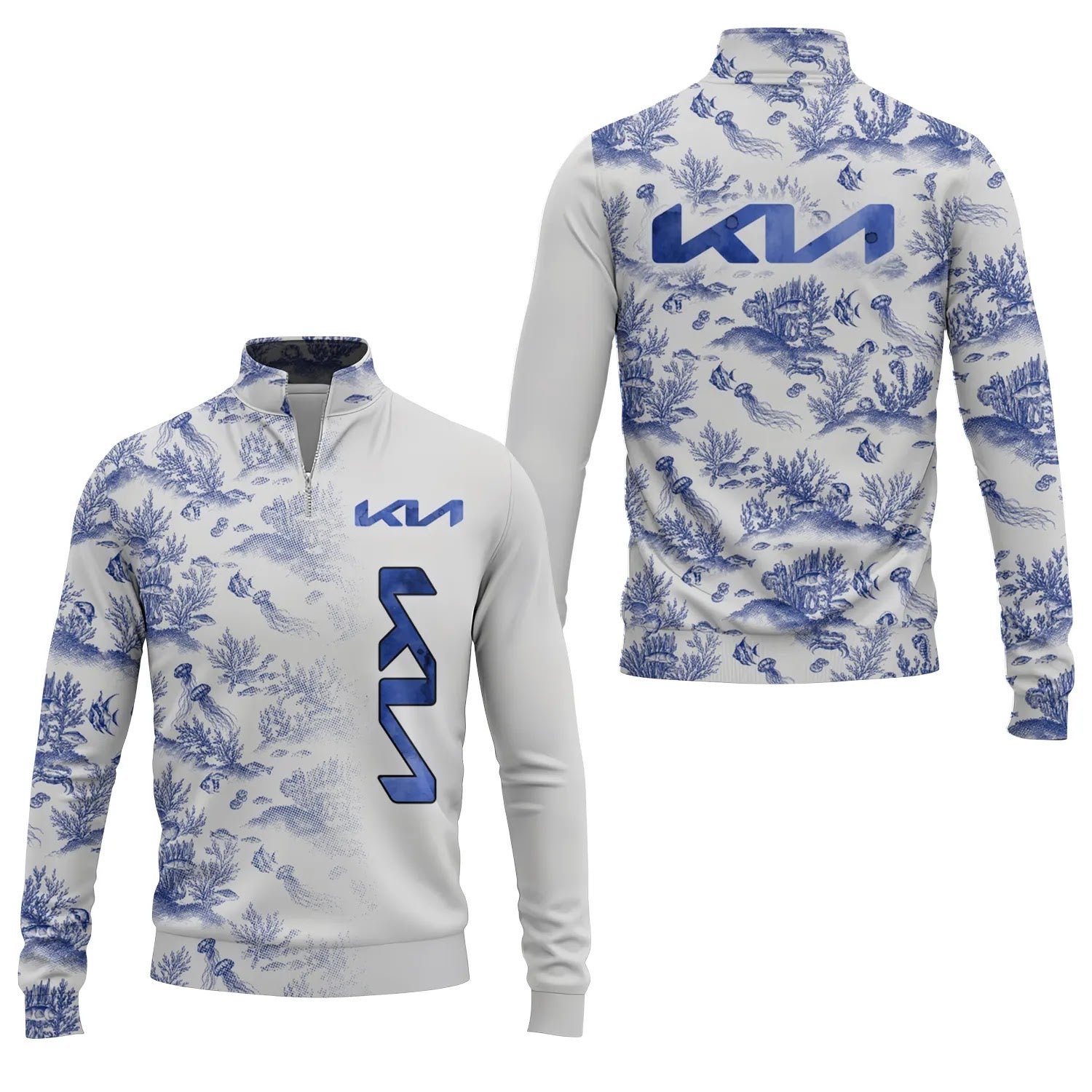 Kia Quarter-zip Pullover SHW009