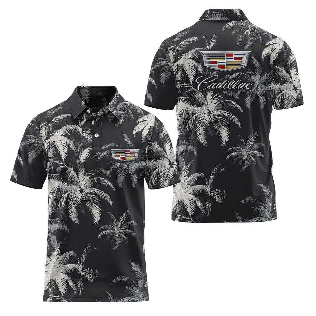 Cadillac Short Sleeve Polo SC112