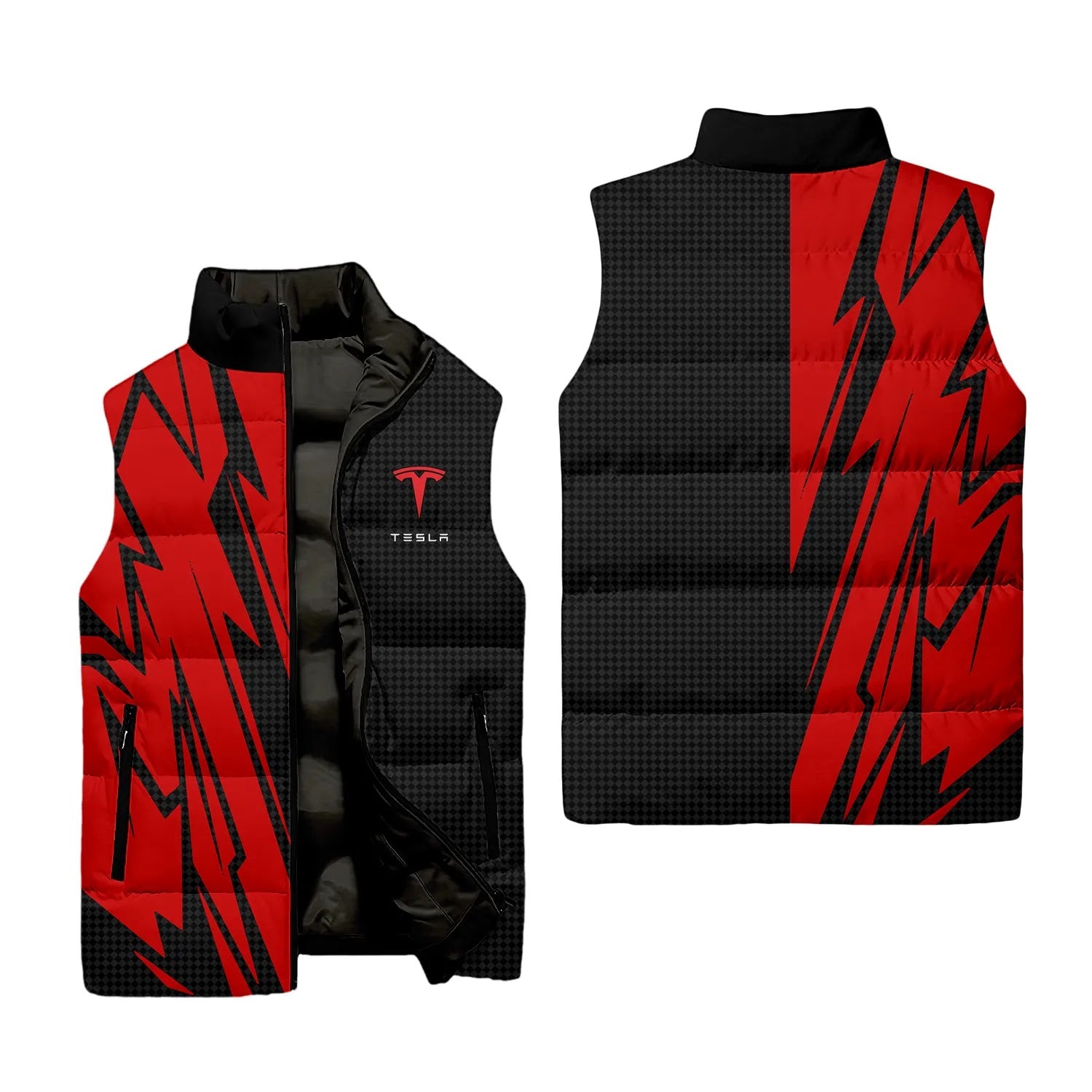Tesla Sleeveless Puffer Jacket SC062