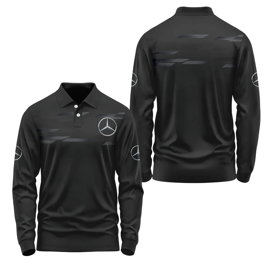 Mercedes-Benz Long Sleeve Polo SC100