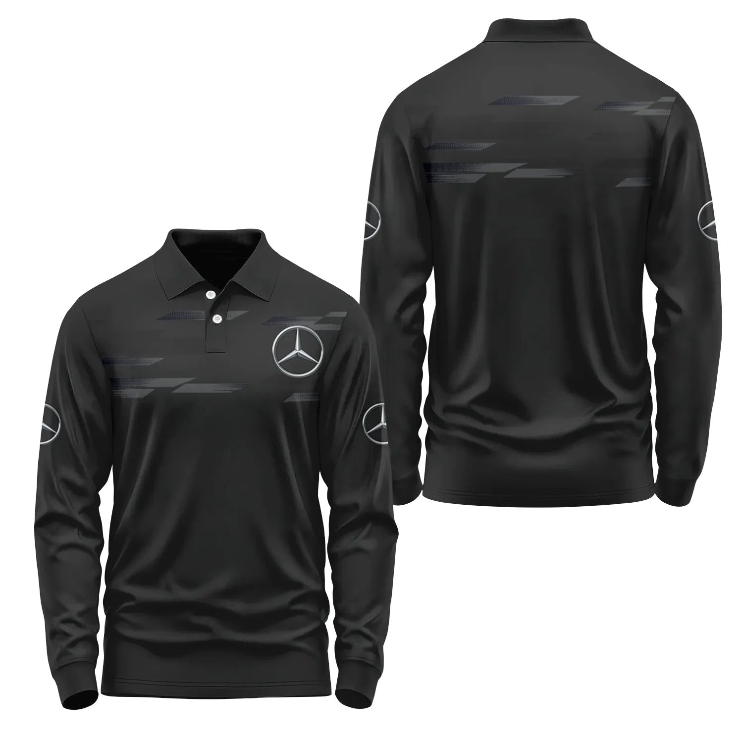 Mercedes-Benz Long Sleeve Polo SC100
