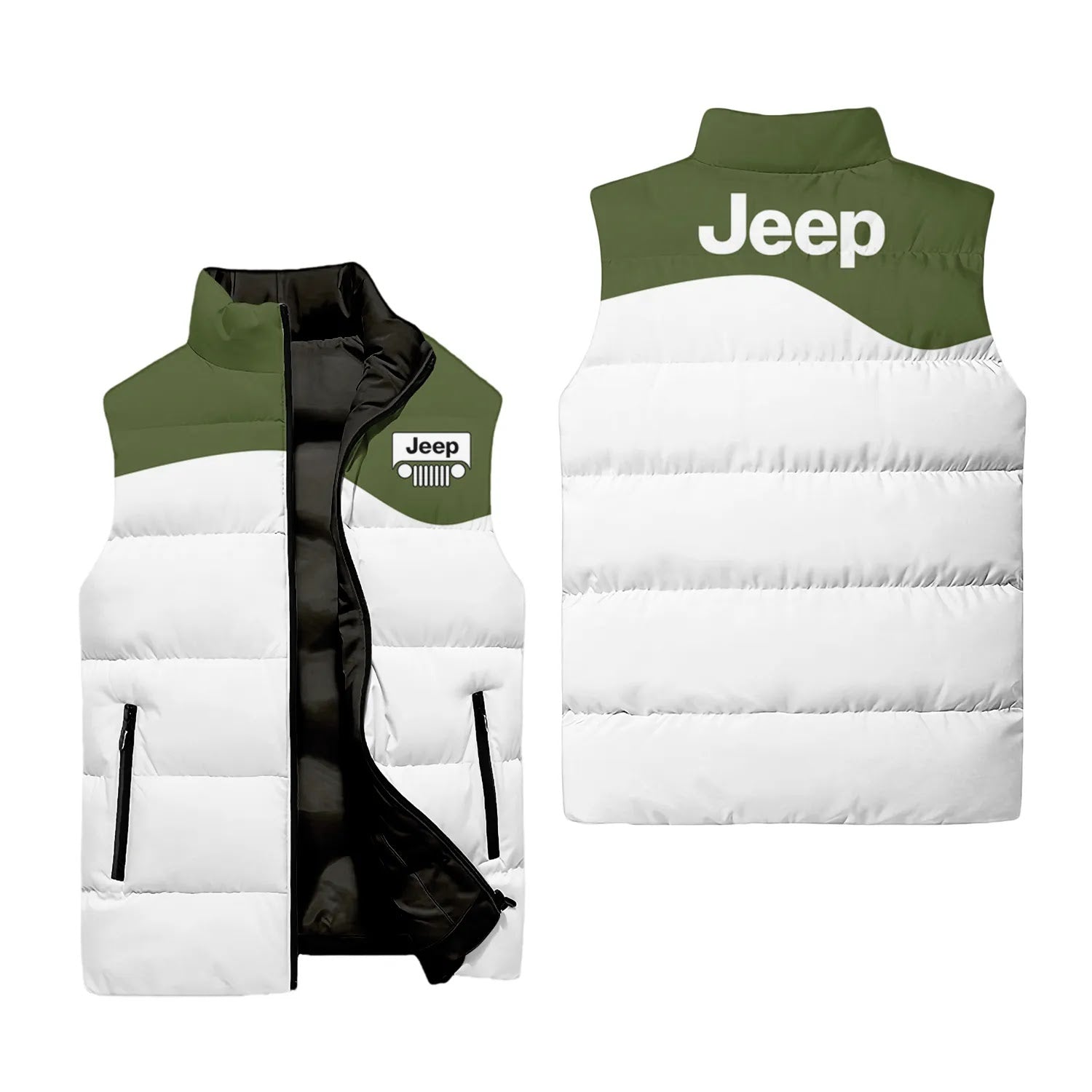 Jeep Sleeveless Puffer Jacket SC110