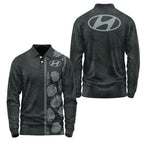 Hyundai Long Sleeve Polo SHW022