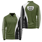 Jeep Long Sleeve Polo SC073