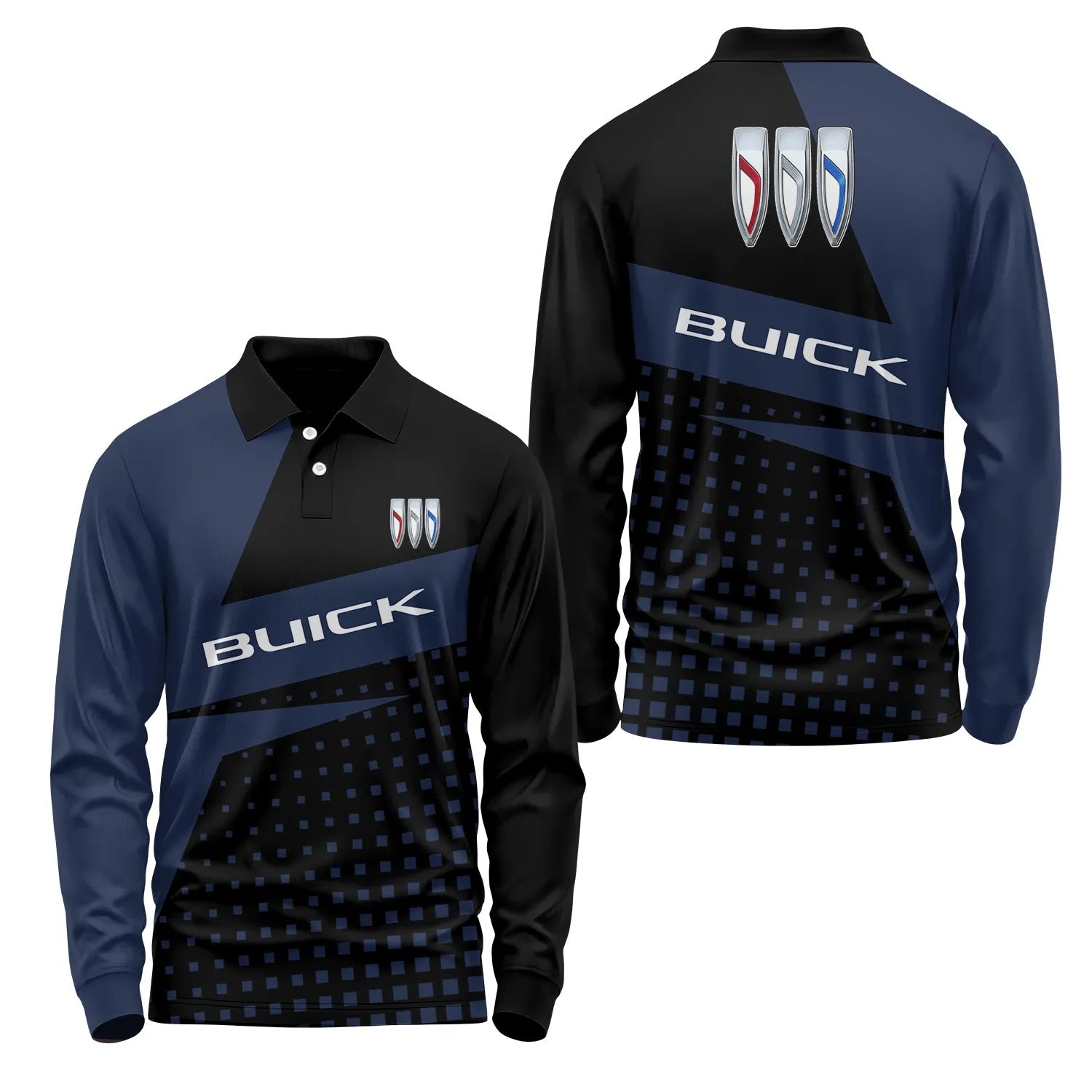 Buick Long Sleeve Polo SC083