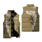 Cadillac Sleeveless Puffer Jacket SHW071