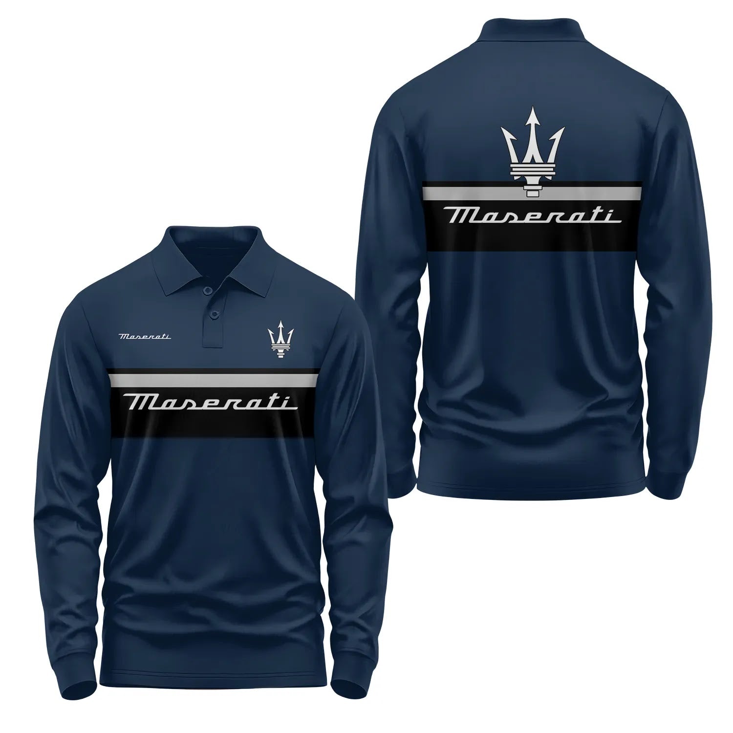 Maserati Long Sleeve Polo SC051